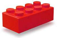 Form Design and Application Layout - Image of Red Lego