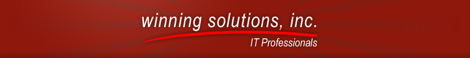 Winning Solutions, Inc. - IT Professionals