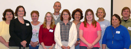 One of the many PLOW classes that completed the Training Course with they WSI Trainer.
